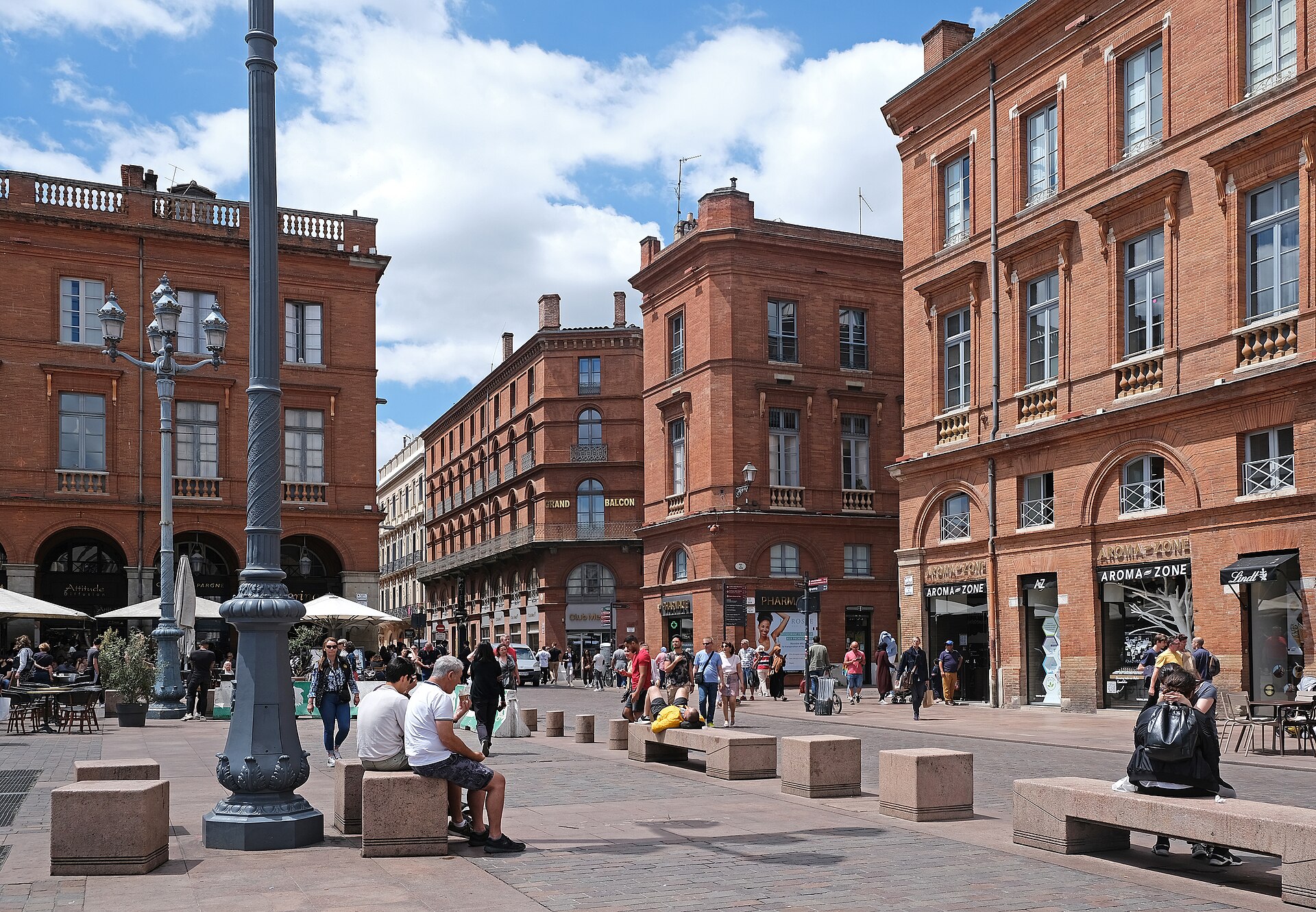 La place du Capitole à Toulouse